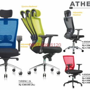 Kursi Kantor Donati Athena1AL-Athena1C-Athena2C