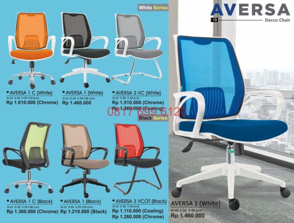 Kursi Kantor Donati Aversa1-Aversa1C-Aversa3VC