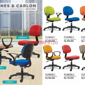 Kursi Kantor Donati Cennes1-Cennes2-Cennes3-Carlon1-Carlon2-Carlon3