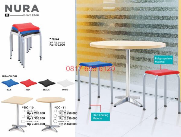 Kursi Kantor Donati DC10-DC11-Nura