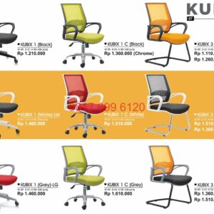 Kursi Kantor Donati Kubix1-Kubix1C-Kubic3VCOT-Kubix1LW-Kubix1C-Kubix3VC-Kubix1LG-Kubix1C-Kubix3VCOT