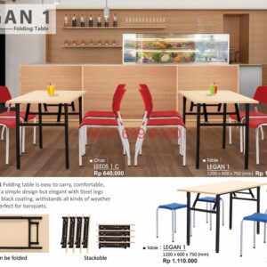 Kursi Kantor Donati Leeds1C-Legan1-Nura