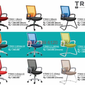 Kursi Kantor Donati Travi1-Travi2-Travi3VCOT-Travi2-Travi2C-Travi3VC-Travi2LG-Travi2C-Travi3VC