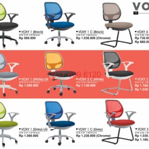 Kursi Kantor Donati Voxy1-Voxy1C-Voxy4VCOT-Voxy1LW-Voxy2C-Voxy3VC-Voxy1LG-Voxy1C-Voxy3VCOT