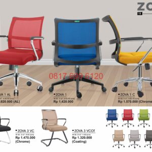 Kursi Kantor Donati Zova1AL-Zova1-Zova1C-Zova3VC-Zova3VCOT