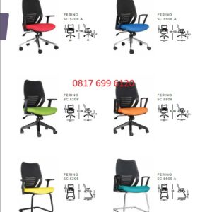 Kursi Kantor Chairman FERINO SC 5208 A, SC 5208, SC 5205, SC 5508 A, SC 5508, SC 5505A