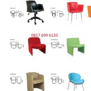 Kursi Kantor Chairman LOUNGE XELLO, CLUB, ENZO, GRASSO, ARENA, RETRO