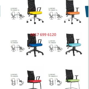 Kursi Kantor Chairman LUMINO TS - 08501 A, TS - 08503, TS - 08601 A, TS - 08603, TS - 08605 A