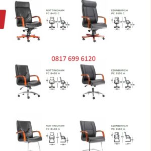 Kursi Kantor Chairman NOTTINGHAM PC 8410 C, PC 8430 A, PC 8450 A & EDINBURGH PC 8510 C, PC 8530 A, PC 8550 A