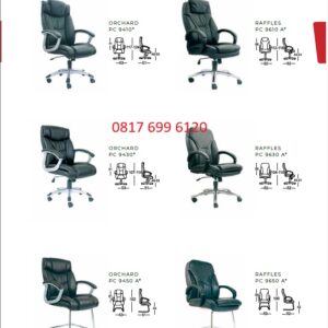 Kursi Kantor Chairman ORCHARD PC - 9410 A, PC - 9430, PC - 9450 & RAFFLES PC - 9610 A, PC - 9630 A, PC - 9650 A