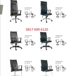 Kursi Kantor Chairman PERFECTO EC - 01 A, EC - 02, EC - 03 A & FREEDOM EC - 04 A, EC - 05, EC - 06 A