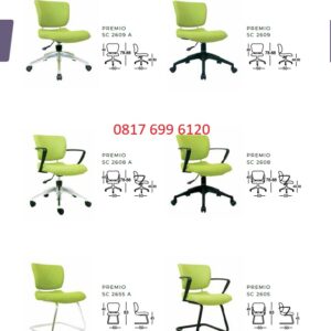 Kursi Kantor Chairman PREMIO SC-2608 A, SC-2608, SC-2609 A, SC-2609 , SC-2605, SC-2655 A