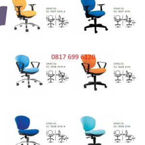 Kursi Kantor Chairman SPACIO SC-1507 SYN A, SC-1507 SYN, SC-1508 SYN A, SC-1508 SYN, SC-1509 SYN A, SC-1509 SYN