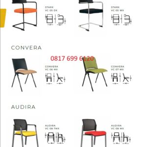 Kursi Kantor Chairman STARX VC - 05 DX, VC - 05 WX & CONVERA VC - 06 MX, VC - 07 MX & AUDIRA VC - 08 TMX, VC - 08 MX