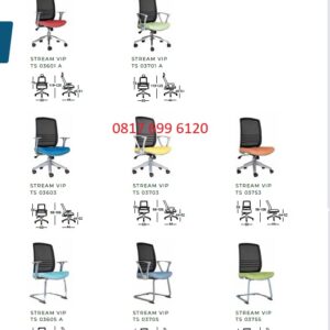 Kursi Kantor Chairman STREAM VIP TS - 03601 A, TS - 03603, TS - 03605, TS - 03701 A, TS - 03703, TS - 03753, TS - 03705, TS - 03755