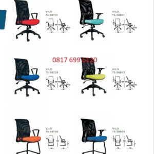 Kursi Kantor Chairman VILO TS - 08701, TS - 08703, TS - 08705, TS - 08801, TS - 08803, TS - 08805