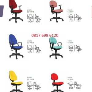 Kursi Kantor Chairman VIORI SC-709B, SC-708B, SC-707B, SC-809, SC-808, SC-807