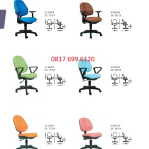 Kursi Kantor Chairman VISASA SC-1709, SC-1708, SC-1707, SC-1809, SC-1808, SC-1807