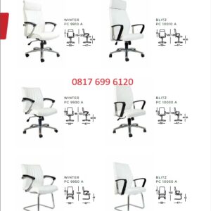 Kursi Kantor Chairman WINTER PC - 9910 A, PC - 9930 A, PC - 9950 A & BLITZ PC - 10010 A, PC - 10030 A, PC - 10050 A