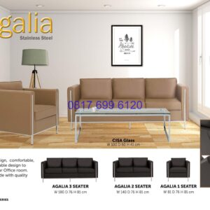 Kursi Kantor Donati Agalia 3 seater | Agalia 2 seater | Agalia1Seater
