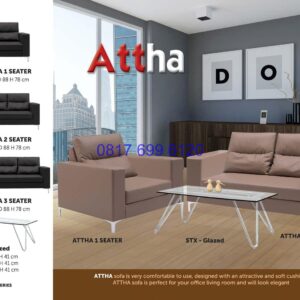 Kursi Kantor Donati Attha 1 seater | Attha 2 seater | Attha 3 Seater | Attha 1 seater