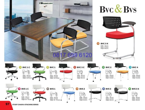 Kursi Kantor Donati BVC 3K | BVC 1C | BVC 1 | BVC 3C | BVC 2 | BVC 4 | BVS 1C | BVS 1 | BVS 3 | BVS 3K