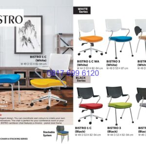 Kursi Kantor Donati Bistro 4 | Bistro 1 CWA | Bistro 3 | Bistro 5K | Bistro 1C | Bistro 3 | Bistro 5K