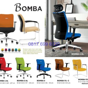 Kursi Kantor Donati Bomba 1 AL | Bomba 2 AL | Bomba 3 | Bomba V1-C | Bomba V 3C