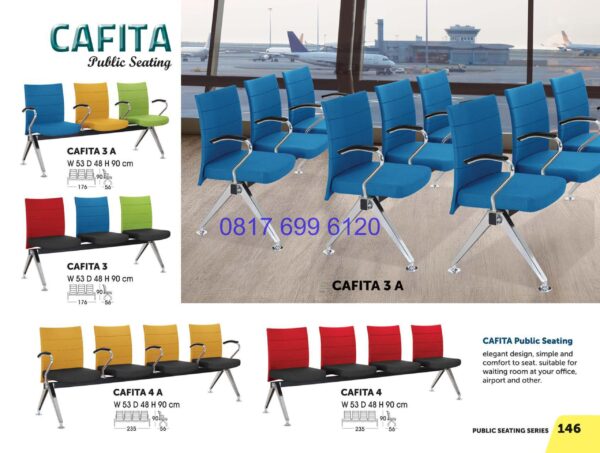 Kursi Kantor Donati Cafita 3A | Cafita 3 | Cafita 4A | Cafita 4
