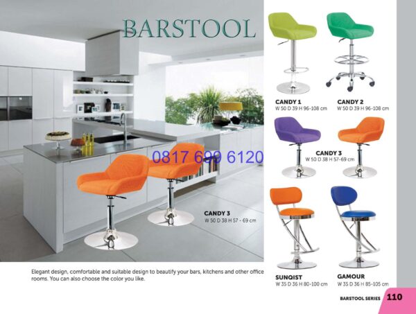 Kursi Kantor Donati Candy 3 | Candy 1 | Candy 2 | Candy 3 | Gamour