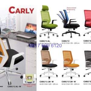 Kursi Kantor Donati Carly 1 AL | Carly 2 | Carly 2 C | Carly 1 L WW | Carly 2 L WW | Carly 2 CW