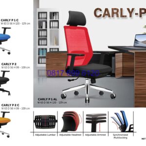 Kursi Kantor Donati Carly P 1C | Carly P 2 | Carly P 2C | Carly P 1AL