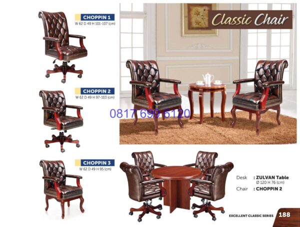 Kursi Kantor Donati Choppin1 | Choppin2 | Choppin3 | ZulvanTable