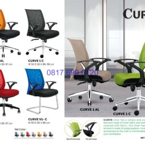 Kursi Kantor Donati Curve 1 AL | Curve 1 C | Curve 1 | Curve V1 C