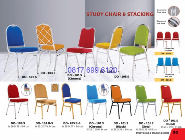 Kursi Kantor Donati DO106S | DO104S | DO101S | DO106S | DO105S | DO106S | DO104 BS | DO105 BS | DO101 Chrome | DO101S Black | DO101S Grey | DO101S Gold