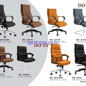 Kursi Kantor Donati DO10 PA LHDT | DO10 PTC | DO11 PTC | DO11 PU AC | DO11 TC | DO11 UAC | DO10 AL HDT | DO10 TC