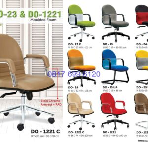 Kursi Kantor Donati DO1221 C | DO23C | DO23 | DO24 | DO24 | DO25U A | DO25U | DO1221 C | DO1221 | DO1221 UAC
