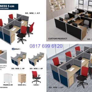 Kursi Kantor Donati DO W50 14P | DO W50 I6P | Franca3D | Dom24L