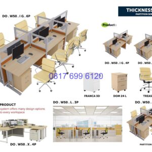 Kursi Kantor Donati DO W50 IG 4P | DO W50 IG 6P | Franca 3 D | Dom 24 L | Treas 2 | DO W50 X4 P