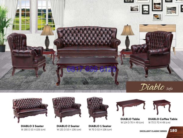 Kursi Kantor Donati Diablo3seater | Diablo2seater | Diablo1seater | DiabloTable | Diablo Coffe Table