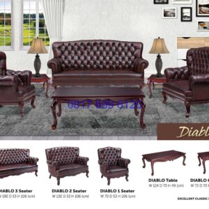 Kursi Kantor Donati Diablo3seater | Diablo2seater | Diablo1seater | DiabloTable | Diablo Coffe Table