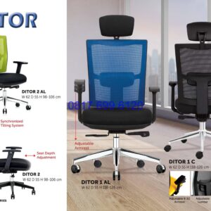 Kursi Kantor Donati Ditor 2 AL | Ditor 2 | Ditor 1 AL