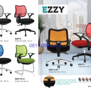 Kursi Kantor Donati Ezzy 1C | Ezzy 1 | Ezzy 2C | Ezzy V1-C