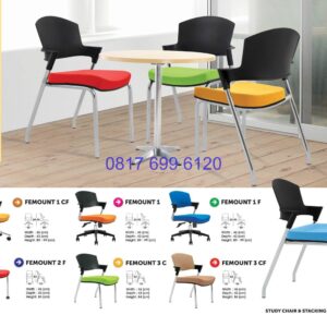 Kursi Kantor Donati Femount 1 CF | Femount 1 | Femount 1F | Femount 2F | Femount 3C | Femount 3 CF