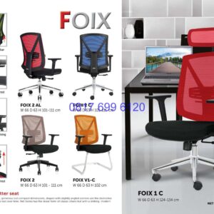 Kursi Kantor Donati Foix 2 AL | Foix 2 C | Foix 2 | Foix V1-C | Foix 1C