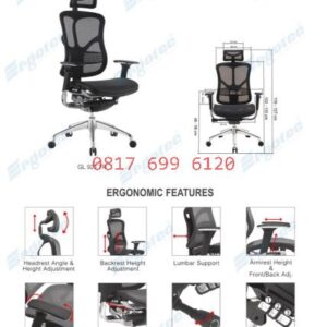 Kursi Kantor Ergotec GL 921 TR