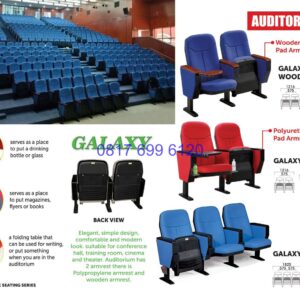 Kursi Kantor Donati Galaxy 2 SeatWooden | Galaxy 2 Seat | Galaxy 3 Seat