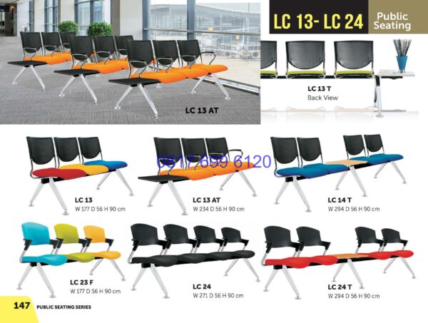Kursi Kantor Donati LC 13 AT | LC 13 | LC 14 T | LC 23 F | LC 24 | LC 24 T