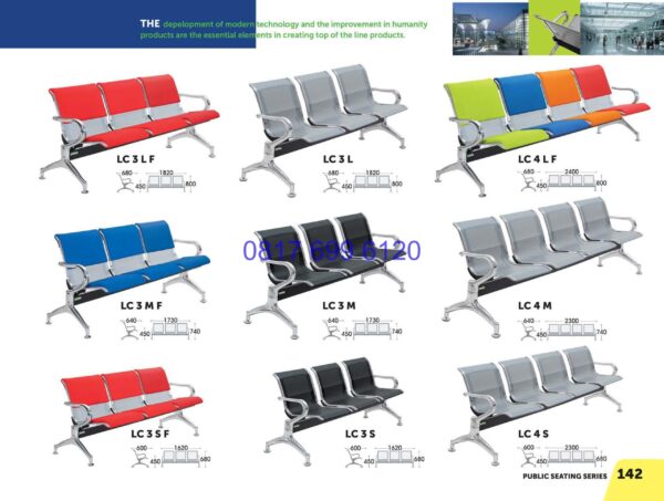 Kursi Kantor Donati LC 3 L F | LC 3 L | LC 4 L F | LC 3 M F | LC 3 M | LC 4 M | LC 3 S F | LC 3 S | LC 4 S