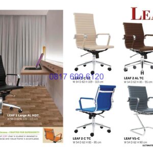 Kursi Kantor Donati Leaf 1C TC | Leaf 2AL TC | Leaf 2C TC | Leaf V1-C